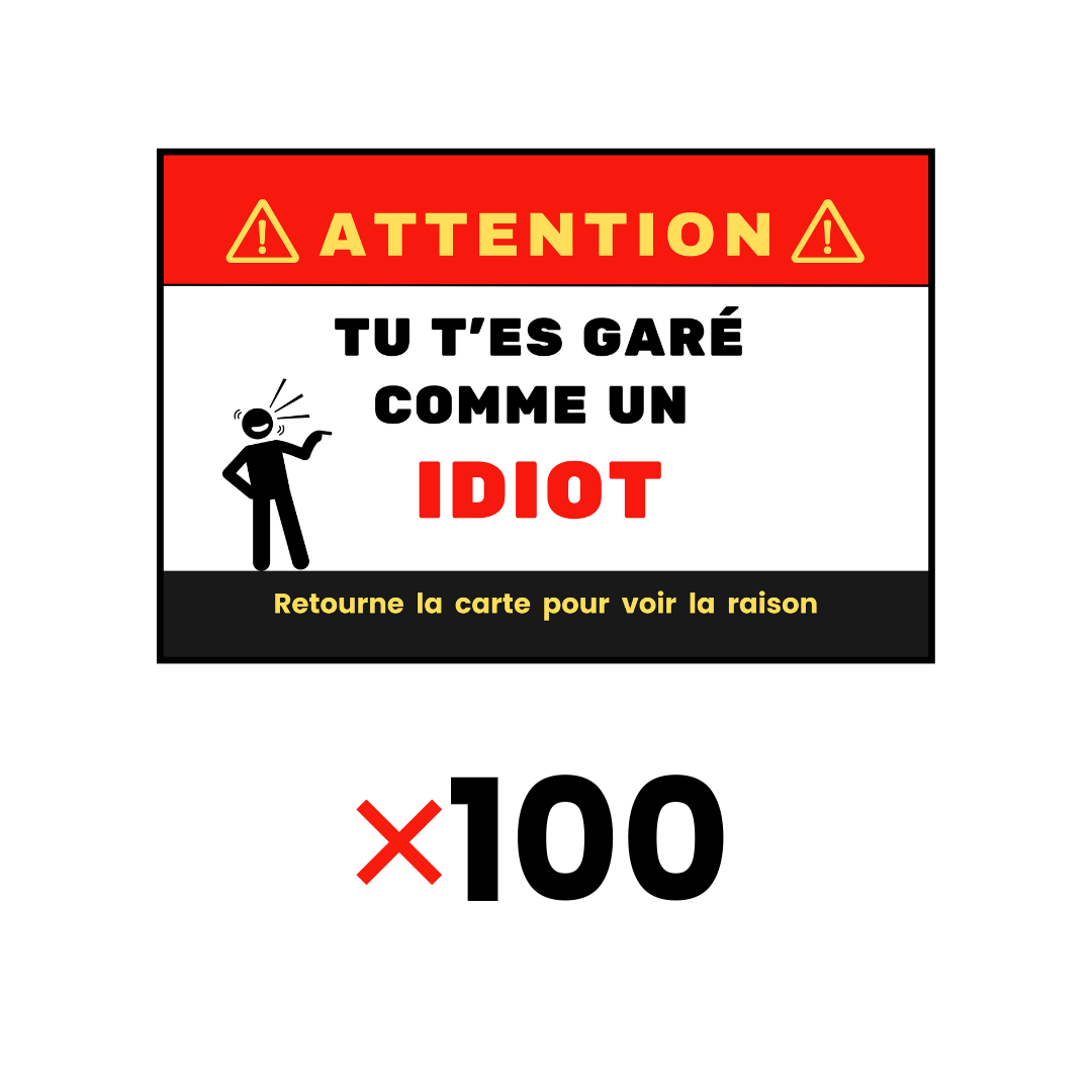 CARTES MAL-GARÉ™